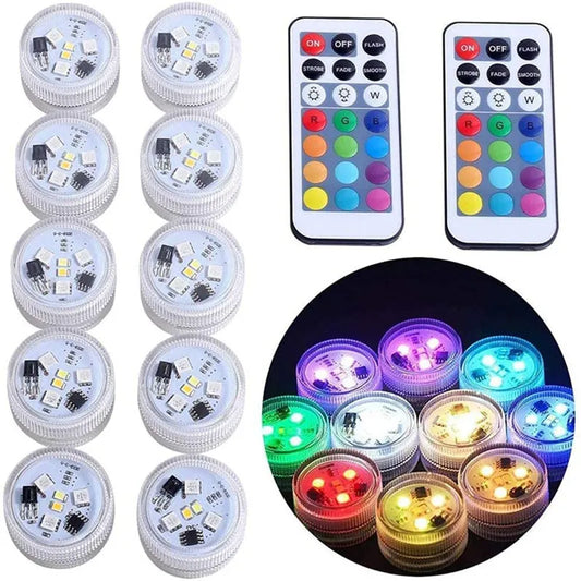 Battery Operated Underwater Lights Remote Control