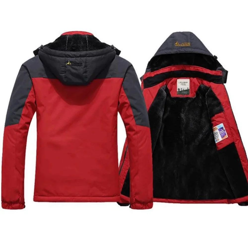 Mens Winter Jackets with Windbreak Technology & Luxurious Fur Lining - Arctic Shield