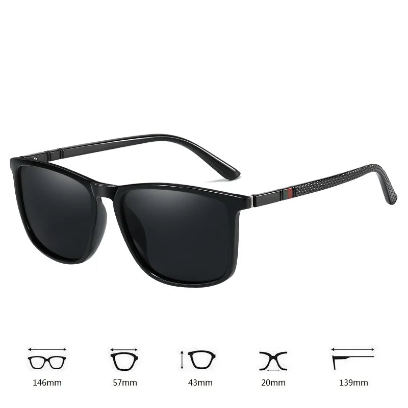 Luxury Mens Sunglasses for Travel & Driving | Anti-glare & UV400 Protection