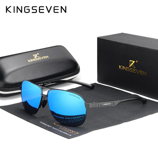 Premium Polarized Sunglasses for Men - UV400 Protection & Mirrored Lenses