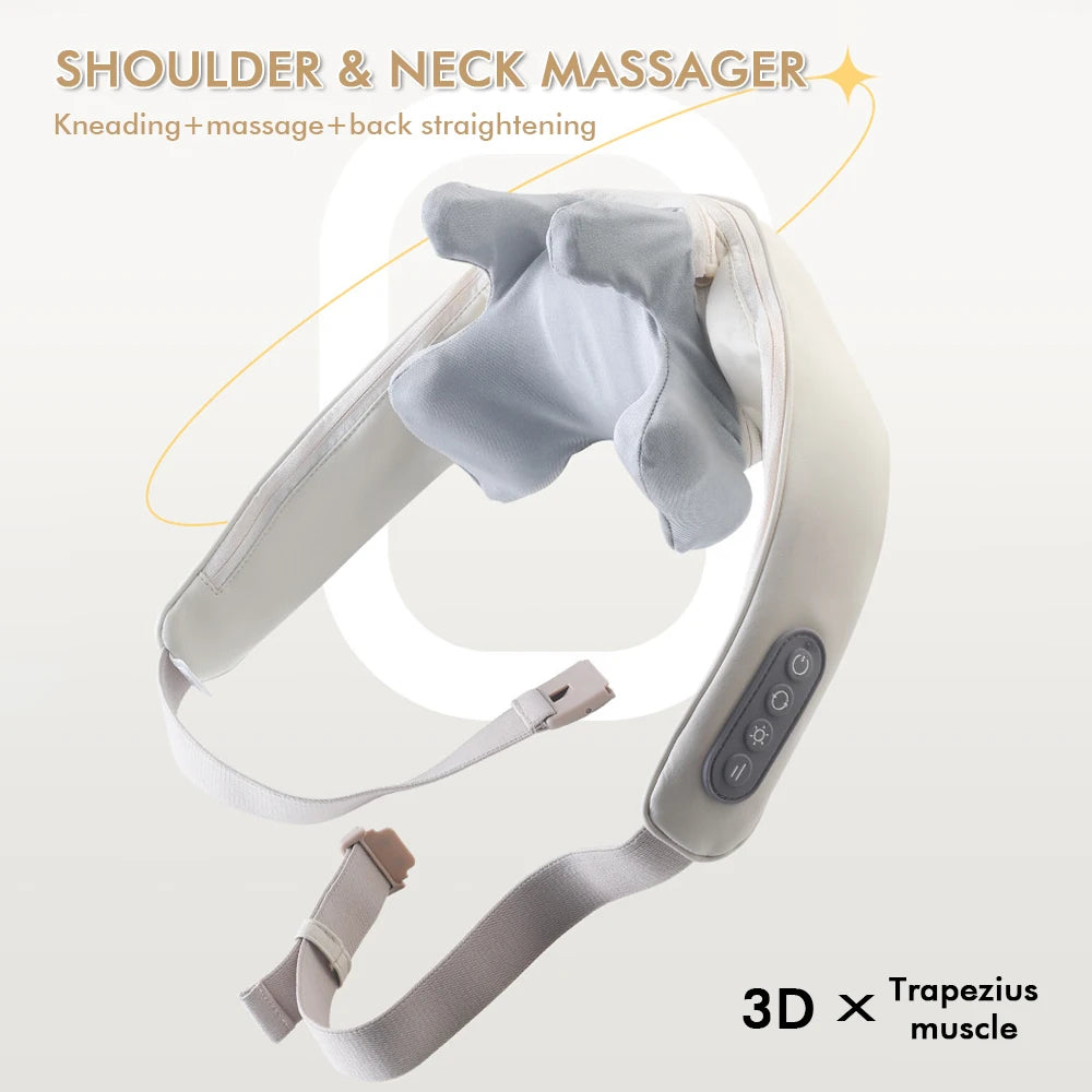 Wireless Neck & Back Massager & Neck & Shoulder